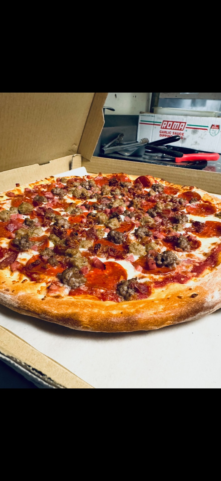 Meat Eaters pizza