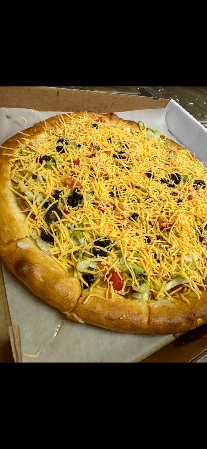 Taco pizza